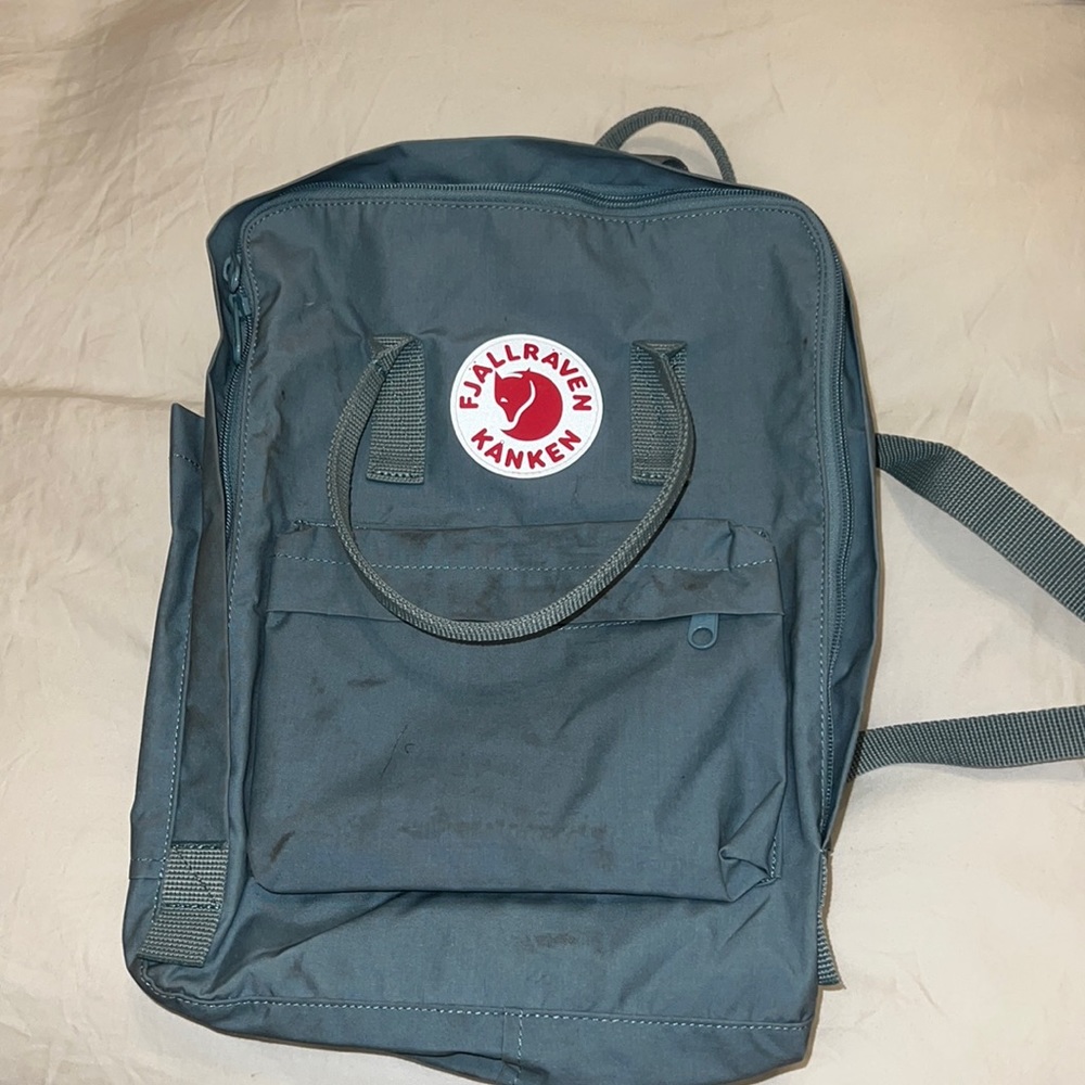cute blue backpack